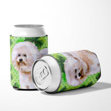 Load image into Gallery viewer, Bichon Frise #2 St Patrick's Can or Bottle Hugger BB9879CC