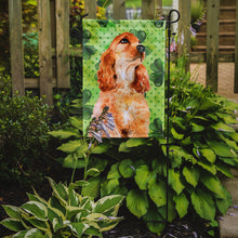 Load image into Gallery viewer, Cocker Spaniel St Patrick's Garden Flag - Outdoor Decorative Yard Flag BB9880GF