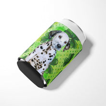 Load image into Gallery viewer, Dalmatian Puppy St Patrick's Can or Bottle Hugger BB9882CC