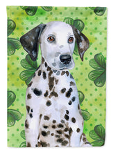 Load image into Gallery viewer, Dalmatian Puppy St Patrick's Flag Canvas House Size BB9882CHF