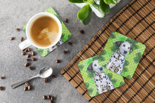 Load image into Gallery viewer, Dalmatian Puppy St Patrick's Foam Coaster  BB9882FC