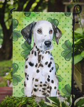 Load image into Gallery viewer, Dalmatian Puppy St Patrick's Garden Flag - Outdoor Decorative Yard Flag BB9882GF