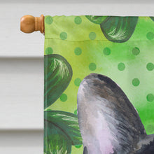 Load image into Gallery viewer, French Bulldog Black White St Patrick's Flag Canvas House Size BB9884CHF