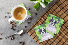 Load image into Gallery viewer, French Bulldog Black White St Patrick's Foam Coaster  BB9884FC