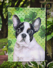 Load image into Gallery viewer, French Bulldog Black White St Patrick's Garden Flag - Outdoor Decorative Yard Flag BB9884GF