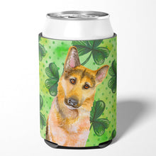 Load image into Gallery viewer, German Shepherd #2 St Patrick's Can or Bottle Hugger BB9885CC