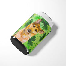 Load image into Gallery viewer, German Shepherd #2 St Patrick's Can or Bottle Hugger BB9885CC