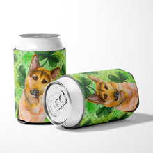 Load image into Gallery viewer, German Shepherd #2 St Patrick's Can or Bottle Hugger BB9885CC