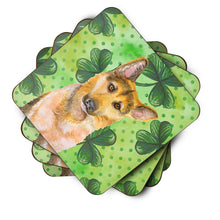 Load image into Gallery viewer, German Shepherd #2 St Patrick's Foam Coaster  BB9885FC