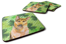 Load image into Gallery viewer, German Shepherd #2 St Patrick's Foam Coaster  BB9885FC