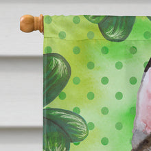 Load image into Gallery viewer, Siberian Husky #2 St Patrick's Flag Canvas House Size BB9886CHF