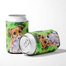 Load image into Gallery viewer, Jack Russell Terrier #2 St Patrick's Can or Bottle Hugger BB9887CC