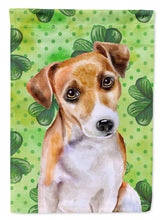 Load image into Gallery viewer, Jack Russell Terrier #2 St Patrick's Flag Canvas House Size BB9887CHF