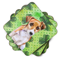Load image into Gallery viewer, Jack Russell Terrier #2 St Patrick's Foam Coaster  BB9887FC