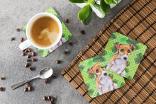 Load image into Gallery viewer, Jack Russell Terrier #2 St Patrick's Foam Coaster  BB9887FC