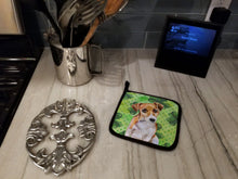 Load image into Gallery viewer, Jack Russell Terrier #2 St Patrick's Pot Holders - Set of 2 - Heat-Resistant Kitchen Essentials BB9887PTHD