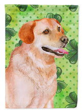 Load image into Gallery viewer, Labrador Retriever St Patrick's Flag Canvas House Size BB9888CHF