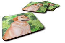 Load image into Gallery viewer, Labrador Retriever St Patrick's Foam Coaster  BB9888FC