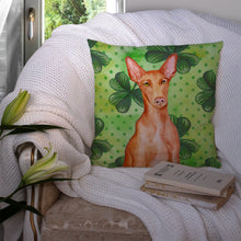 Load image into Gallery viewer, Pharaoh Hound St Patrick's Throw Pillow - 14x14 Decorative Pillow – Art for Your Home &amp; Patio BB9889PW1414