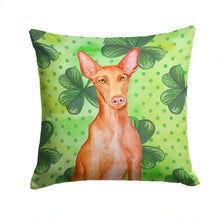 Load image into Gallery viewer, Pharaoh Hound St Patrick's Throw Pillow - 14x14 Decorative Pillow – Art for Your Home &amp; Patio BB9889PW1414