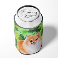 Load image into Gallery viewer, Pomeranian #2 St Patrick's Can or Bottle Hugger BB9890CC