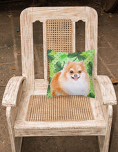 Load image into Gallery viewer, Pomeranian #2 St Patrick's Fabric Decorative Pillow BB9890PW1818