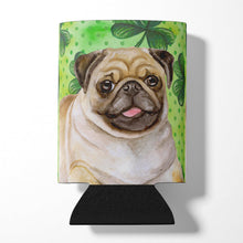 Load image into Gallery viewer, Fawn Pug St Patrick's Can or Bottle Hugger BB9892CC