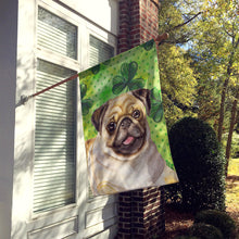 Load image into Gallery viewer, Fawn Pug St Patrick's Flag Canvas House Size BB9892CHF