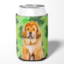 Load image into Gallery viewer, Tibetan Mastiff St Patrick's Can or Bottle Hugger BB9895CC
