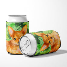 Load image into Gallery viewer, Toy Terrier St Patrick's Can or Bottle Hugger BB9896CC