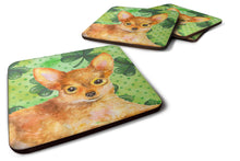 Load image into Gallery viewer, Toy Terrier St Patrick's Foam Coaster  BB9896FC