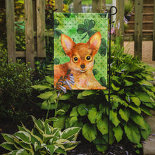 Load image into Gallery viewer, Toy Terrier St Patrick's Garden Flag - Outdoor Decorative Yard Flag BB9896GF