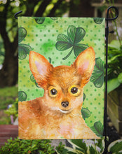 Load image into Gallery viewer, Toy Terrier St Patrick's Garden Flag - Outdoor Decorative Yard Flag BB9896GF