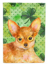 Load image into Gallery viewer, Toy Terrier St Patrick's Garden Flag - Outdoor Decorative Yard Flag BB9896GF