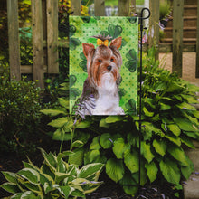 Load image into Gallery viewer, Yorkshire Terrier #2 St Patrick's Garden Flag - Outdoor Decorative Yard Flag BB9897GF