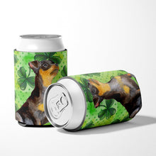 Load image into Gallery viewer, Miniature Pinscher #2 St Patrick's Can or Bottle Hugger BB9898CC
