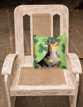Load image into Gallery viewer, Miniature Pinscher #2 St Patrick's Fabric Decorative Pillow BB9898PW1818