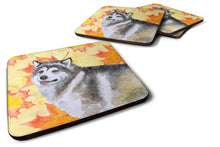 Load image into Gallery viewer, Alaskan Malamute Fall Foam Coaster  BB9899FC