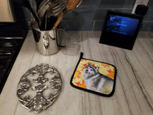 Load image into Gallery viewer, Alaskan Malamute Fall Pot Holders - Set of 2 - Heat-Resistant Kitchen Essentials BB9899PTHD