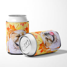 Load image into Gallery viewer, English Bulldog Fall Can or Bottle Hugger BB9900CC