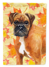 Load image into Gallery viewer, German Boxer Fall Flag Canvas House Size BB9901CHF
