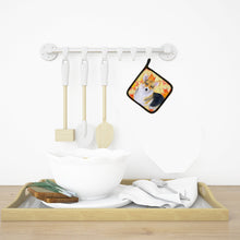Load image into Gallery viewer, Pembroke Corgi Fall Pot Holders - Set of 2 - Heat-Resistant Kitchen Essentials BB9903PTHD