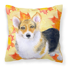 Load image into Gallery viewer, Pembroke Corgi Fall Fabric Decorative Pillow BB9903PW1818