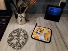 Load image into Gallery viewer, American Staffordshire Fall Pot Holders - Set of 2 - Heat-Resistant Kitchen Essentials BB9905PTHD