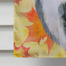 Load image into Gallery viewer, Bernese Mountain Dog Fall Flag Canvas House Size BB9906CHF