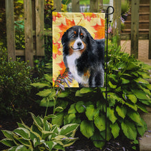 Load image into Gallery viewer, Bernese Mountain Dog Fall Garden Flag - Outdoor Decorative Yard Flag BB9906GF