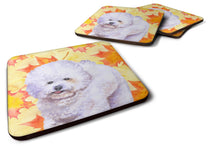 Load image into Gallery viewer, Bichon Frise Fall Foam Coaster  BB9909FC