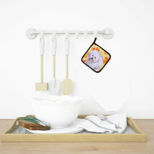 Load image into Gallery viewer, Bichon Frise Fall Pot Holders - Set of 2 - Heat-Resistant Kitchen Essentials BB9909PTHD
