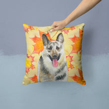 Load image into Gallery viewer, East-European Shepherd Fall Throw Pillow - 14x14 Decorative Pillow – Art for Your Home &amp; Patio BB9910PW1414