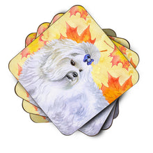 Load image into Gallery viewer, Maltese Fall Foam Coaster  BB9912FC
